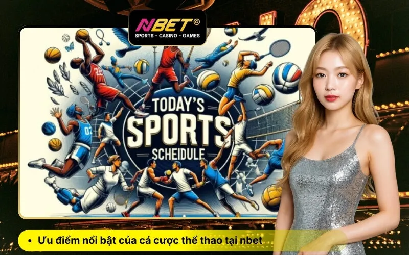 Ưu điểm nổi bật của cá cược thể thao tại nbet